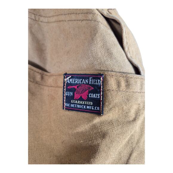 American Field The Hettrick MFG CO 1930 1940 Canvas Vintage Shooting Jacket M - Picture 7 of 7